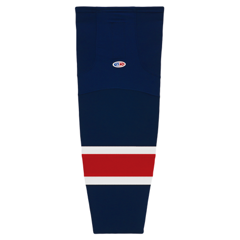 Athletic Knit Flex Fabric Pro Striped Hockey Socks